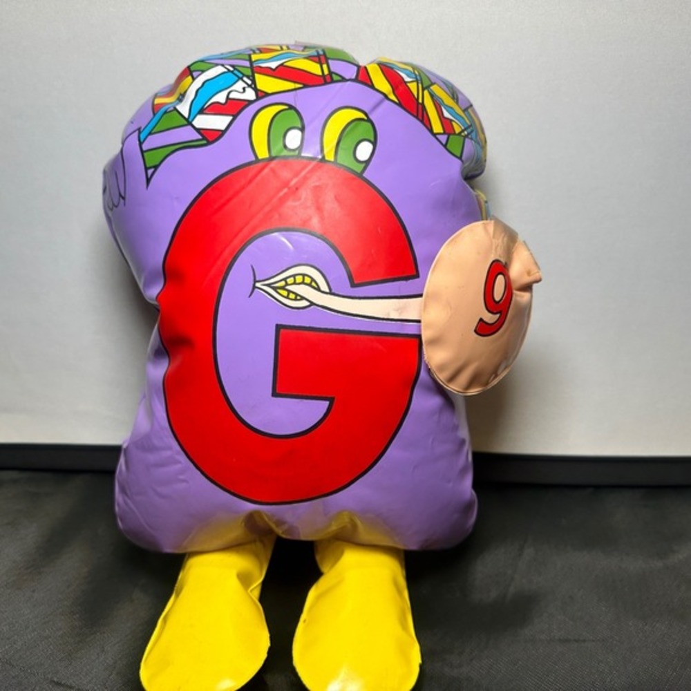 Vintage 1971 The Letter People Inflatable Mr.G‎ Giggling Arista Corp Alphabet